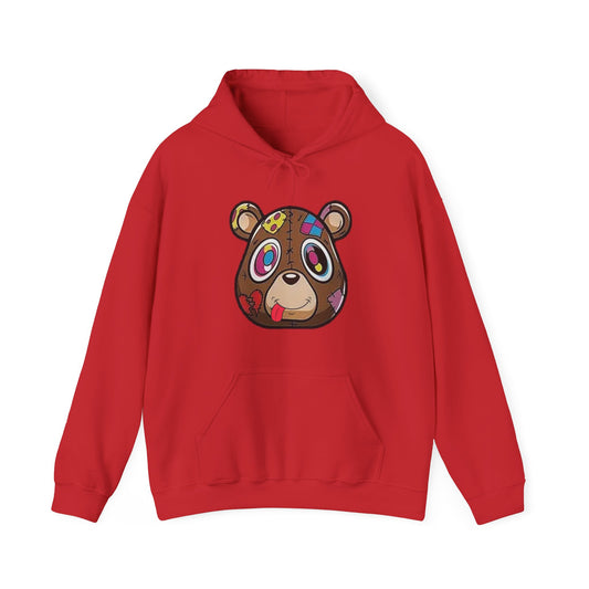 Unisex Hoodie, Stitched Bear Hoodie, Hooded Sweatshirt, Hoodie Sweater, Trendy hoodie, hoodies for women, hoodies for men, Cartoon Design Hoodie, funny hoodie.