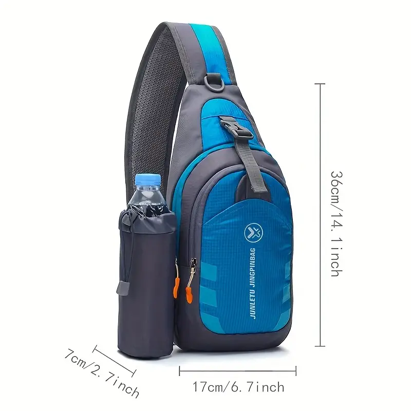 Waterproof Outdoor Sports Sling Bag, Multifunctional Single Shoulder Bag, Crossbody Bag, Chest Bag, Travel Backpack, Shoulder Bags